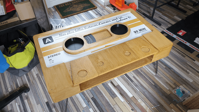 Table Basse K7 personnalisable