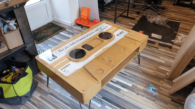Table Basse K7 personnalisable