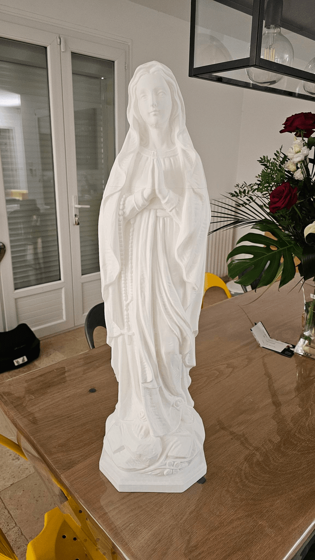 Vierge Marie couleur 80 cm - Couleur au choix