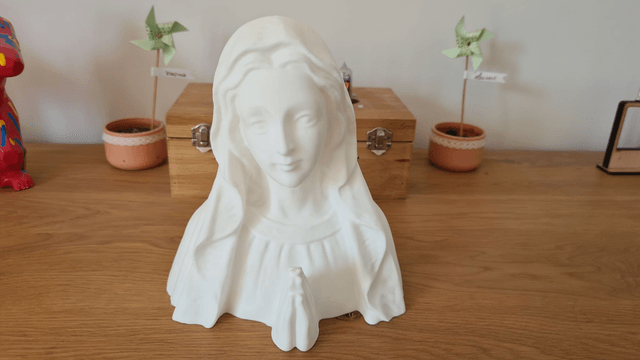 Buste Vierge Marie (Couleur au choix)