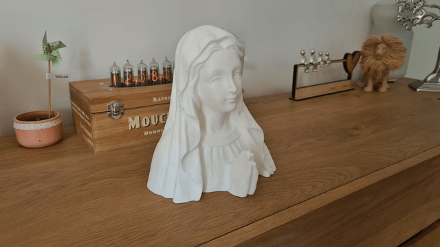 Buste Vierge Marie (Couleur au choix)
