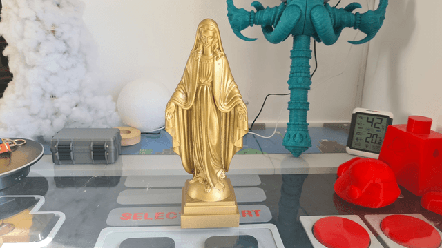 Vierge Marie Bras Ouvert 30 cm - Couleur au choix